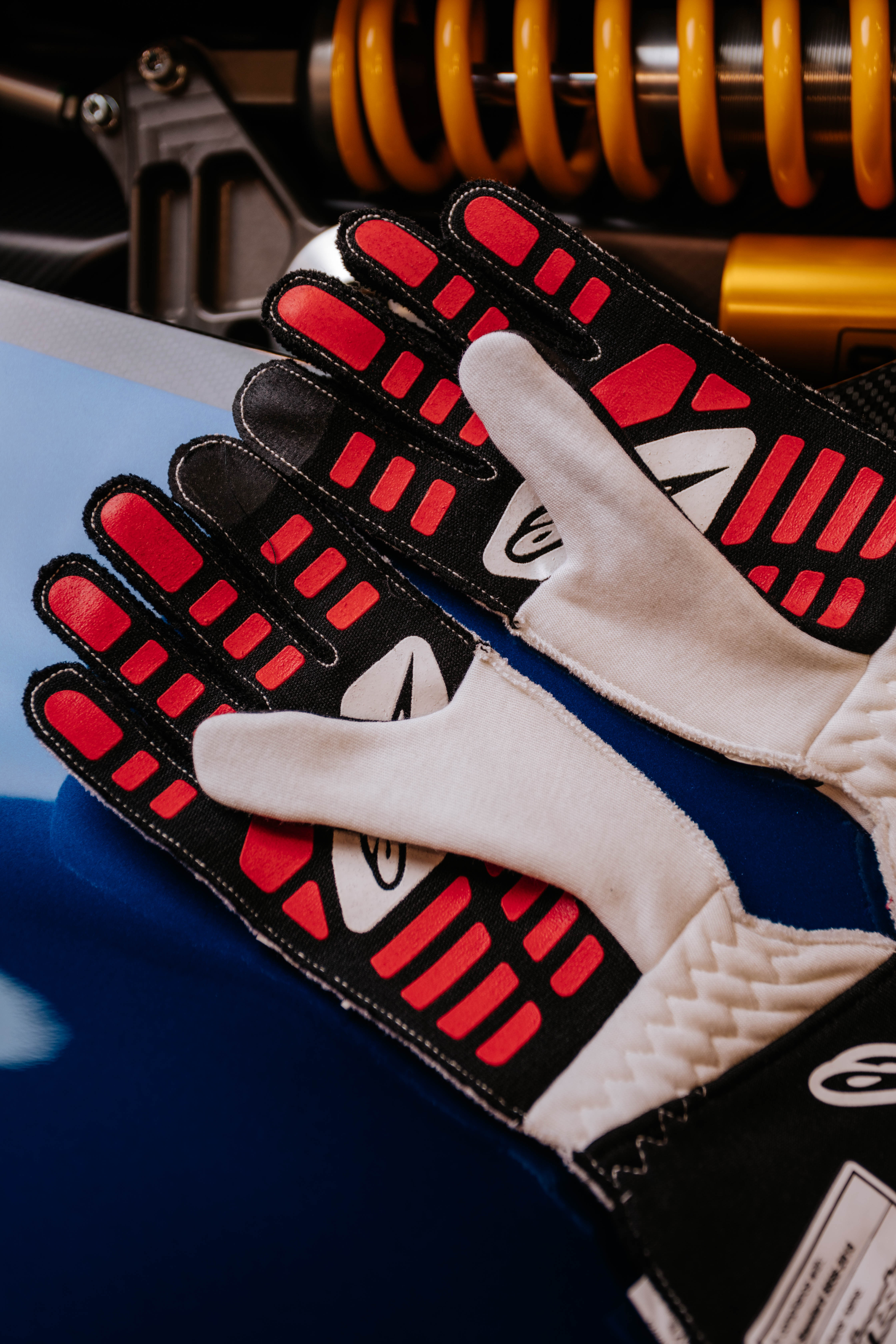 グローブ n.m ALPINESTARS GLOVES Tech 1-ZX US Nomex Blue Black Auto Racing